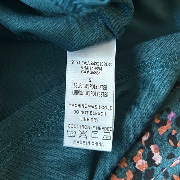 Sadie & Sage Dark Teal Dress | Size S - Picture 8 of 8